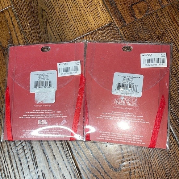 Lenox Greeting of the Season Christmas Gift Tags - Picture 2 of 4